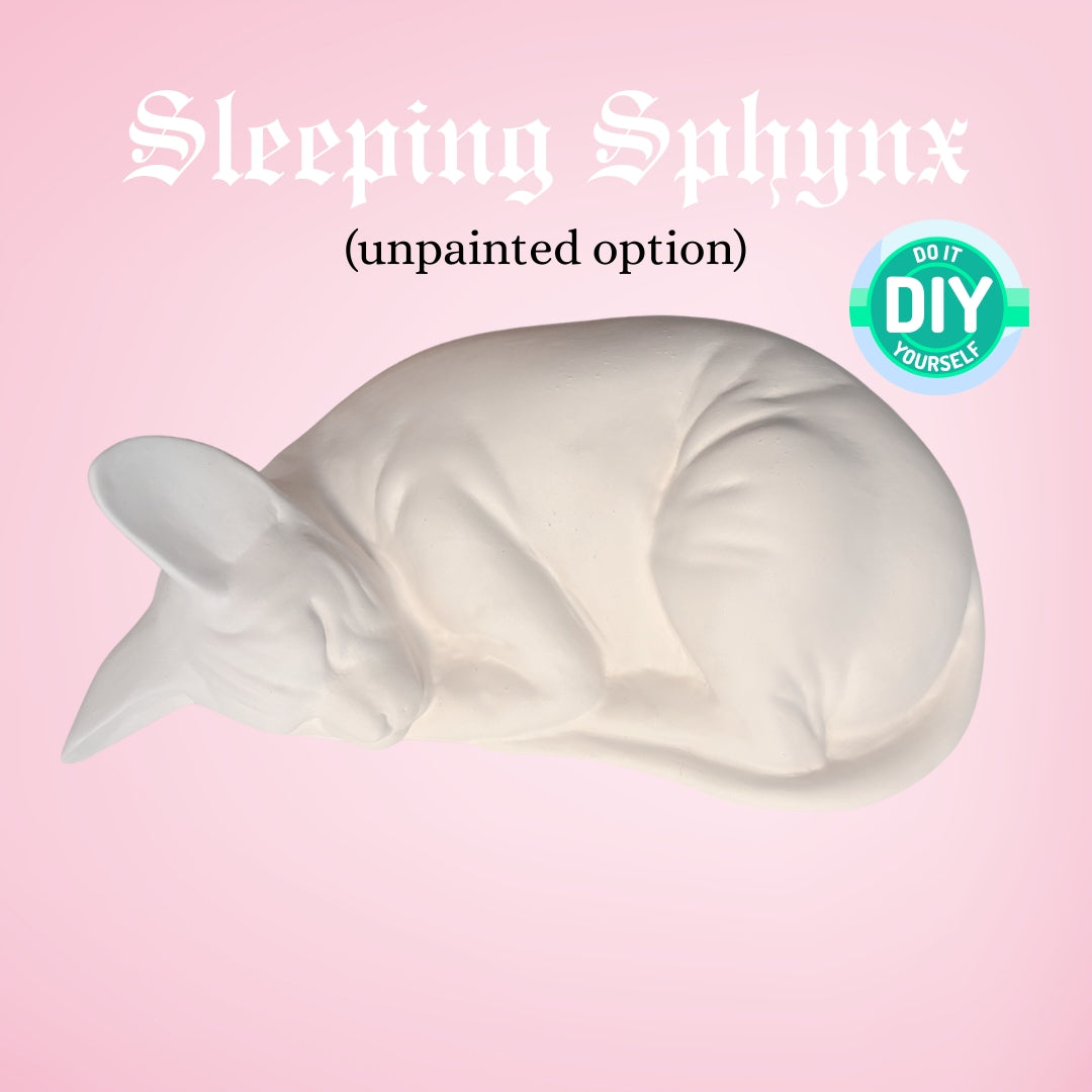 Sleeping Sphynx (unpainted option)
